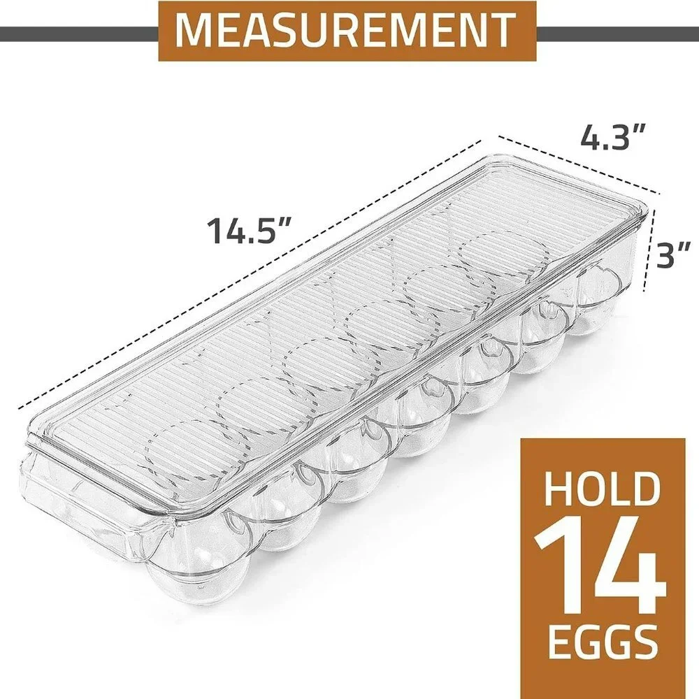 Utopia Home Clear Egg Holder